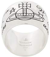 Vivienne Westwood Red Label orb motif thick ring