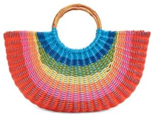 INC International Concepts Rainbow Fan Tote, Created for Macy's