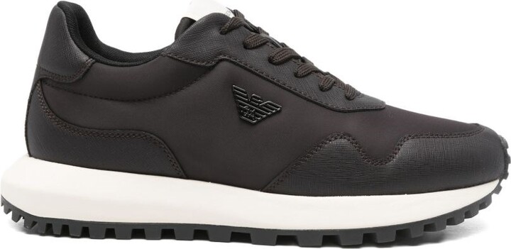 Emporio Armani Logo Nylon Sneakers