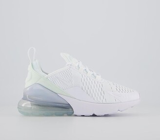 white nike 270 junior