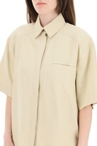 Thumbnail for your product : LOULOU STUDIO Moheli Shirt In Viscose And Linen