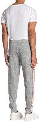 kappa side stripe track pants