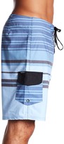 Thumbnail for your product : Ezekiel Striped Print Board Shorts