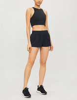 Thumbnail for your product : Vaara Stella wide-leg high-rise woven shorts