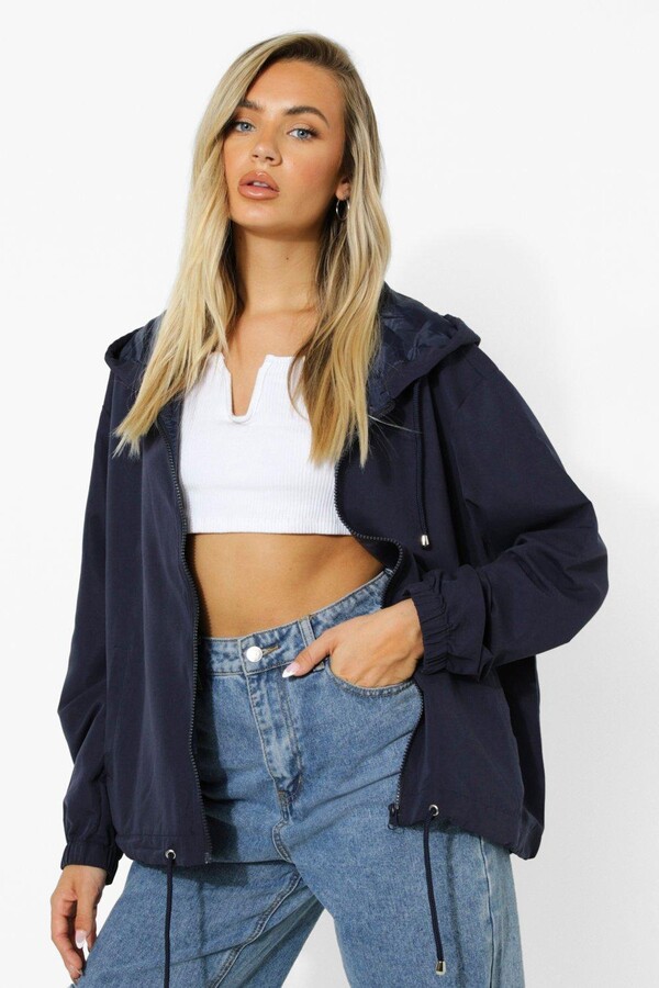 boohoo windbreaker jacket