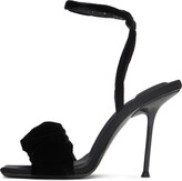 Thumbnail for your product : Alexander Wang Black Julie Heeled Sandals