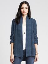 Thumbnail for your product : Banana Republic Acid-Washed Open Cardigan