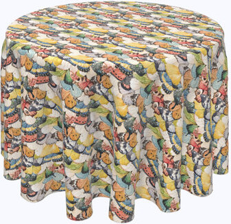 Red Barrel Studio Geometric Round Tablecloth