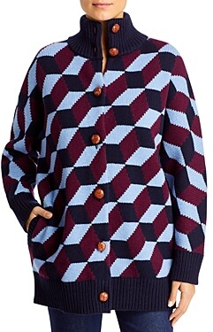 tory burch sweater coat