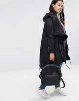 Thumbnail for your product : ASOS Curve CURVE Parka with Waterfall and Storm Flap