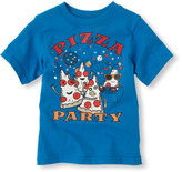 Thumbnail for your product : Children's Place Pizza party graphic tee