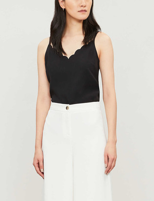 Ted Baker Scalloped crepe camisole