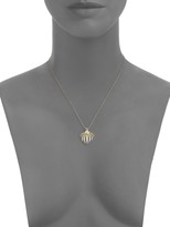 Thumbnail for your product : Annette Ferdinandsen Tropical Curled Palm Fan Pearl & 14K Yellow Gold Pendant Necklace