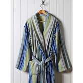 Thumbnail for your product : Christy Supreme capsule stripe robe large blue