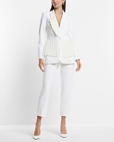 Thumbnail for your product : Express Editor Straight Ankle Pant Suit