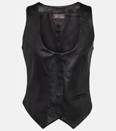 Adrian leather vest 