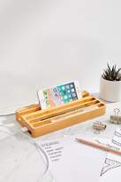 Thumbnail for your product : Kikkerland Design Wood Charging Station