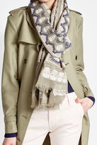 Thumbnail for your product : Zadig & Voltaire Printed Scarf with Cotton