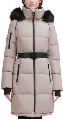 dkny plus size winter coats