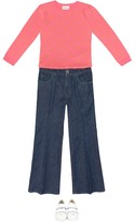 Thumbnail for your product : Gucci Children GG cotton lame sweater