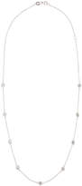 Thumbnail for your product : Neiman Marcus Diamonds 14k White Gold By-The-Yard Floating Diamond Station Necklace