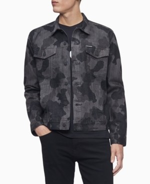 calvin klein camo jacket