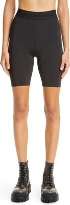 Athletic Logo Biker Shorts