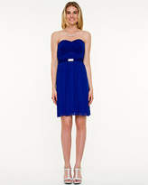 Thumbnail for your product : Le Château Rhinestone Embellished Fit & Flare Dress