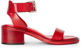 Thumbnail for your product : CNC Costume National Red Open Toe Two Piece Sandals