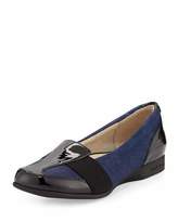 Thumbnail for your product : Taryn Rose Taurus Suede Comfort Slip-On, Navy