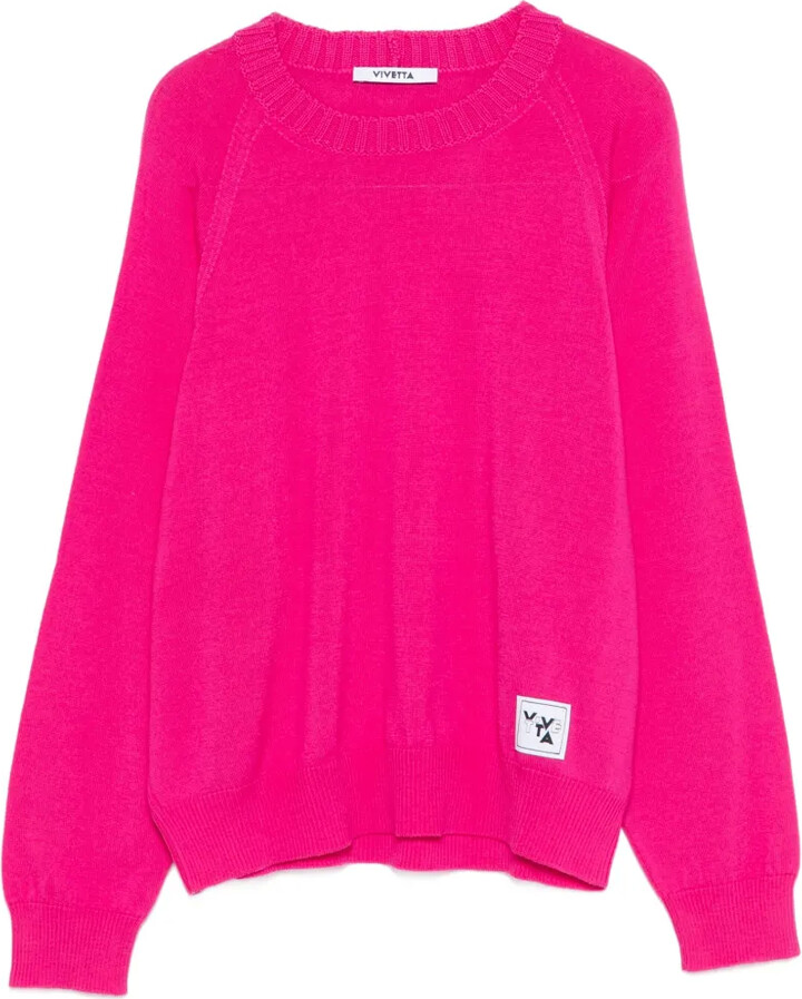 VIVETTA Logo-Patch Sweater