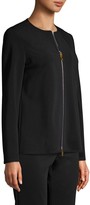 Thumbnail for your product : Lafayette 148 New York Nolan Zip-Front Jacket