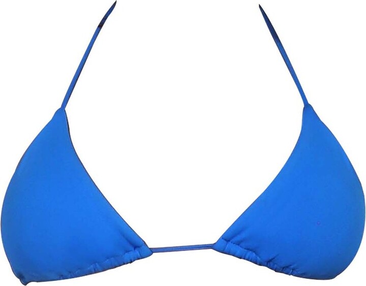 Styelle Swim Heidi Neon Blue Bikini Top ShopStyle