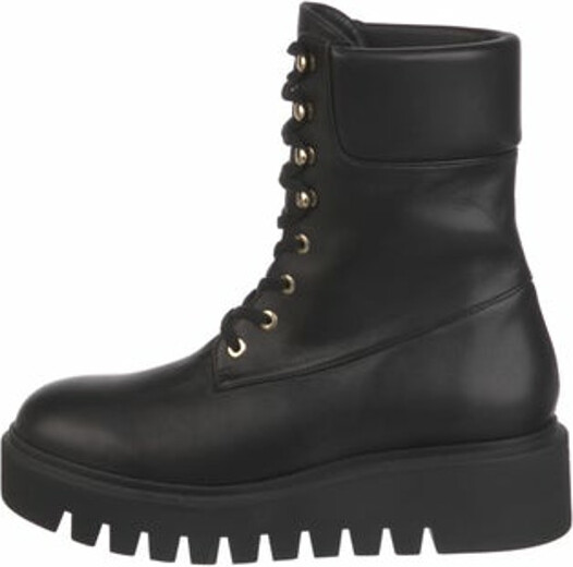 stuart weitzman mckenzee combat boots sale
