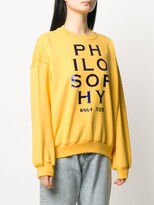 Thumbnail for your product : Philosophy di Lorenzo Serafini Embroidered Logo Sweatshirt