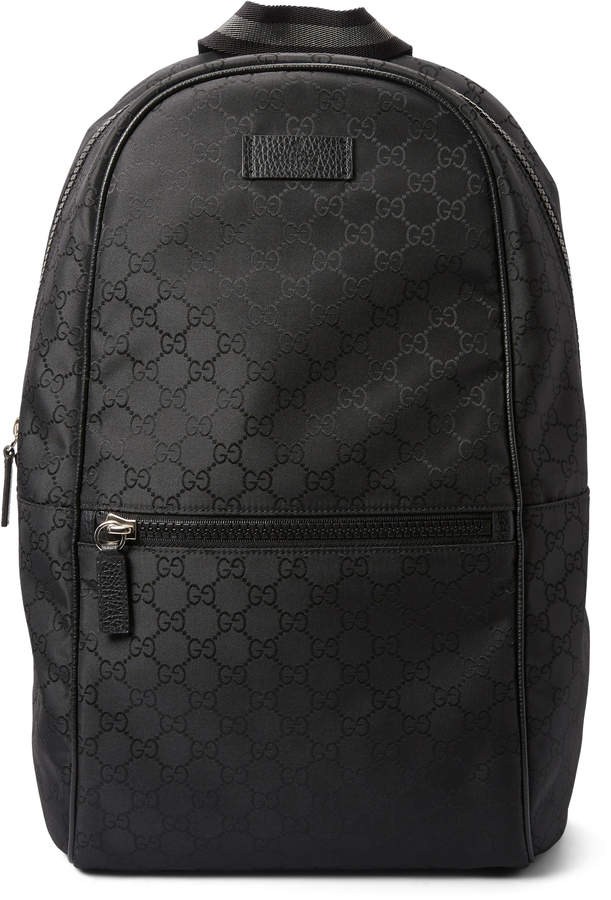 gucci slim backpack