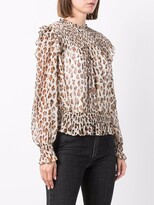 Thumbnail for your product : Twin-Set Leopard Print Blouse