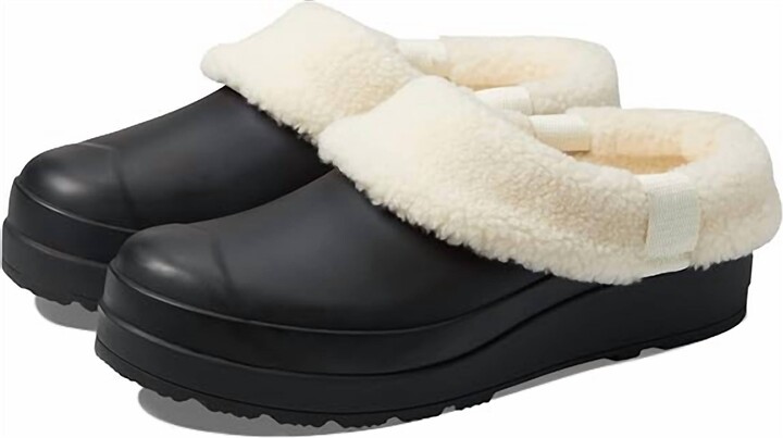 Hunter Women's Play Insulated Clog In Black