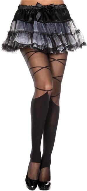 Music Legs Women’s Music notes print pantyhose