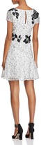 Thumbnail for your product : Aidan Mattox MD1E201162 Keyhole Floral A-Line Dress