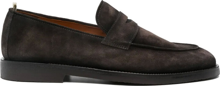 Officine Creative Penny Suede Loafers