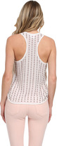 Thumbnail for your product : Parker Calvin Studded Racerback Tank in White