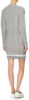 Thumbnail for your product : Edun Heather Grey Suede Wool Cardigan