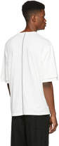 Thumbnail for your product : Yang Li White Double Sleeve T-Shirt