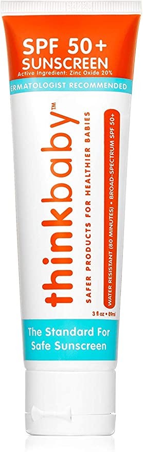 Thinkbaby Safe Sunscreen SPF 50+ (3 ounce)