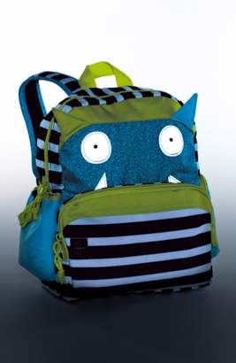 Lassig Little Monster Glow in the Dark Mini Backpack