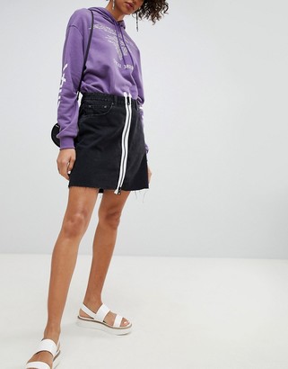 cheap monday denim skirt