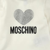 Thumbnail for your product : Moschino Ivory stretch jersey T-shirt