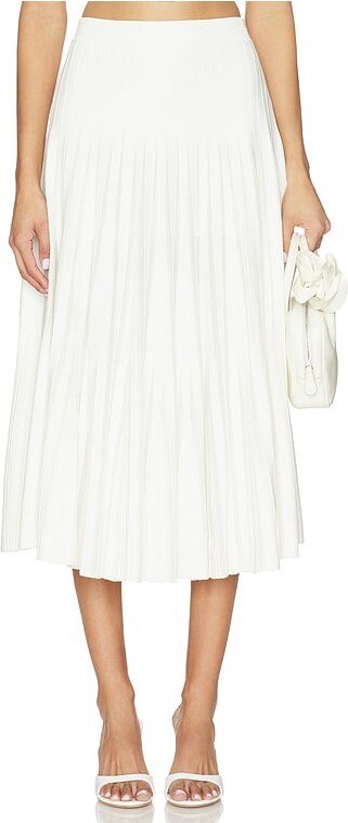 SIMKHAI Margoux Knit Midi Skirt