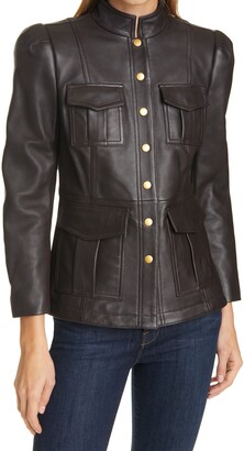 Tory Burch Sergeant Pepper Leather Jacket - ShopStyle